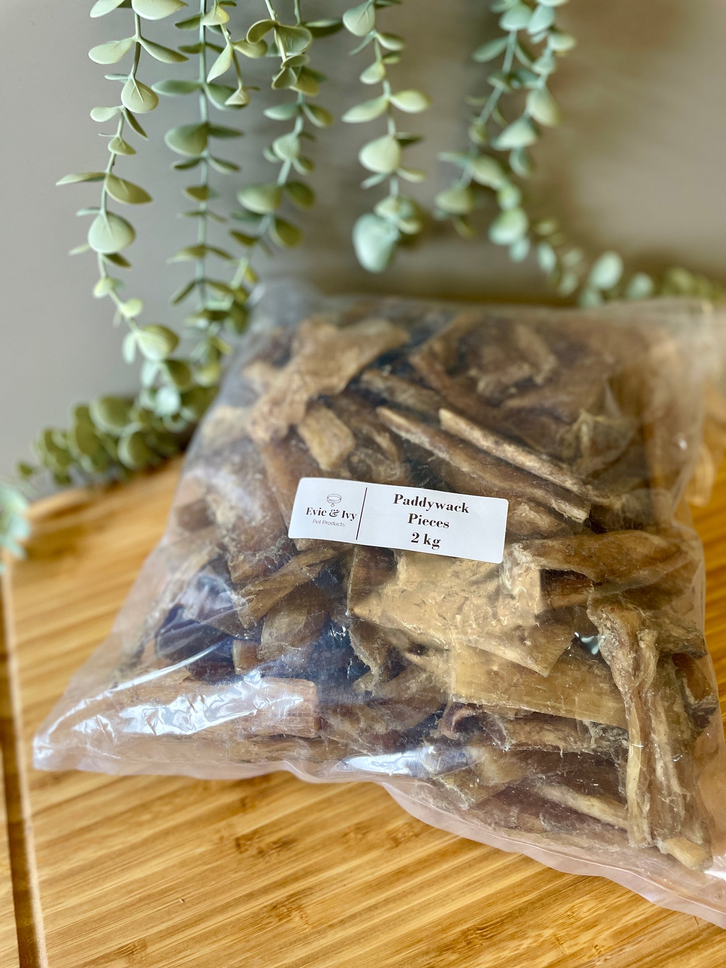 2kg Paddywack Pieces Natural Dog Treats