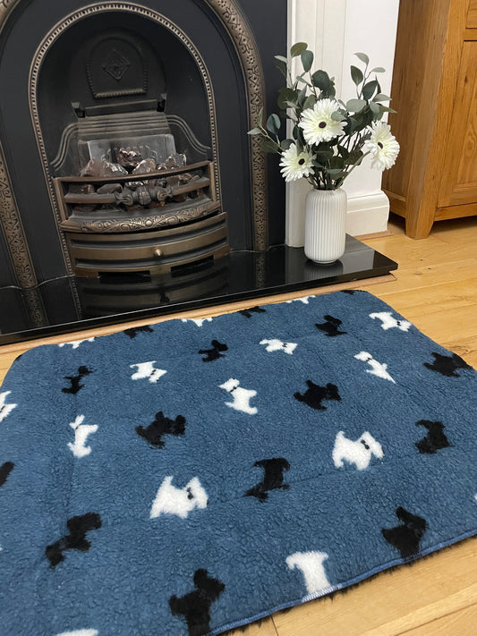 Toby Terrier Padded Dog Mat