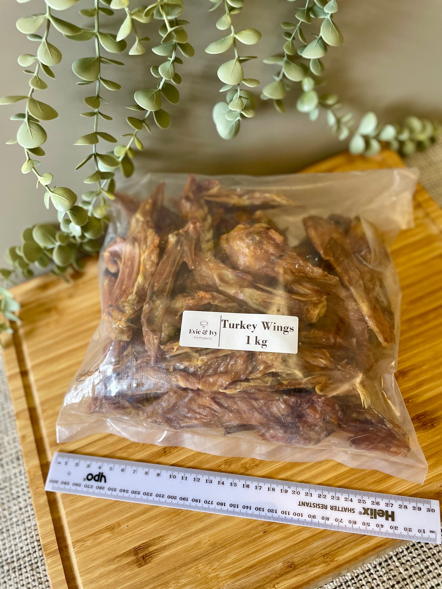 1kg Turkey Wings Natural Dog Treats