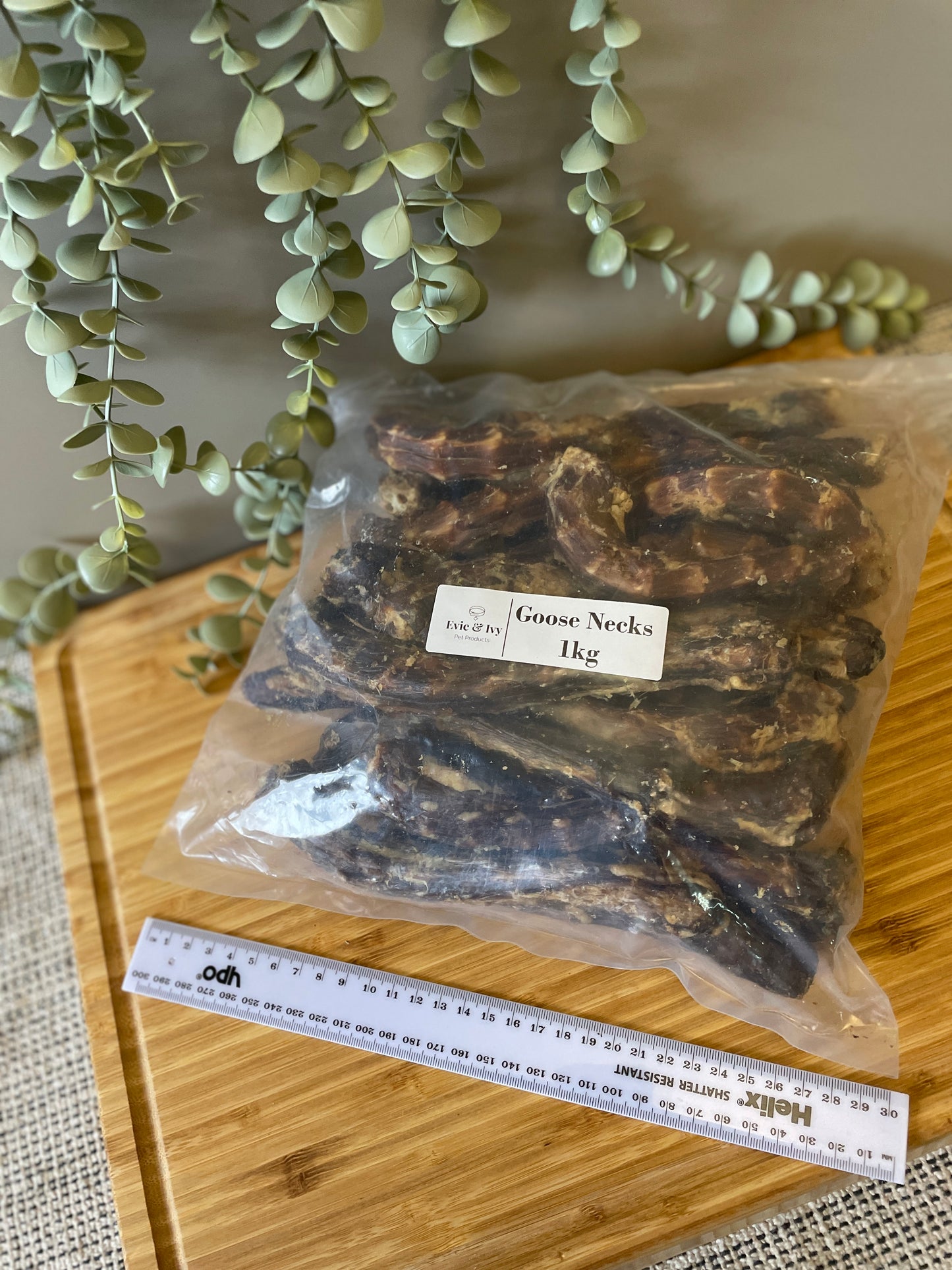 Goose Necks 1kg Natural Dog Treats