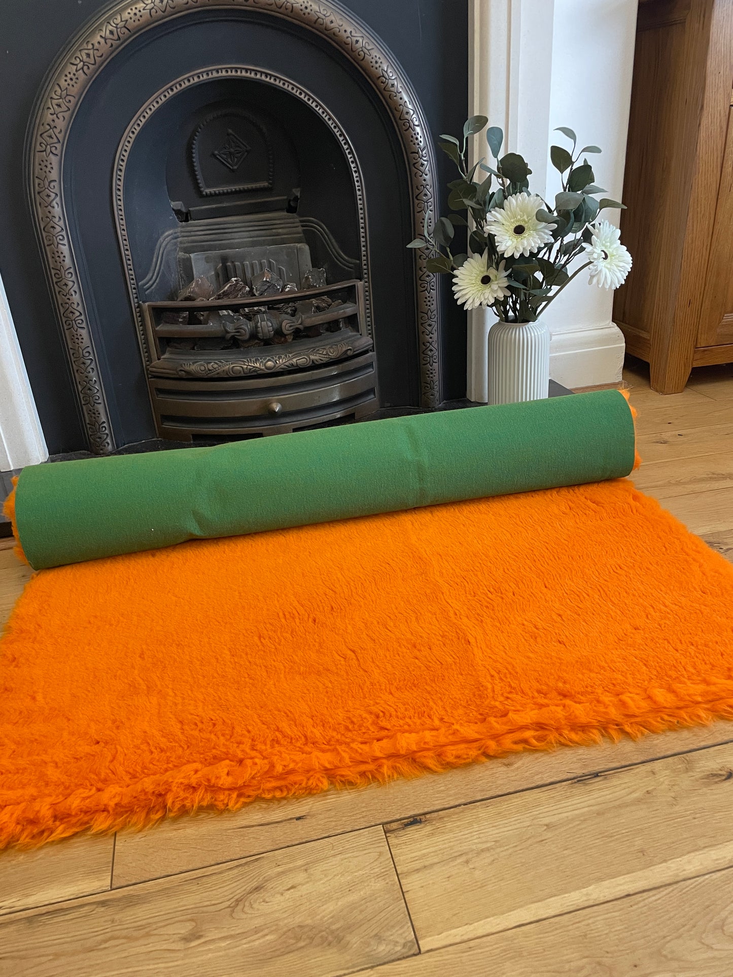 Traditional Orange Premium Vet Bedding